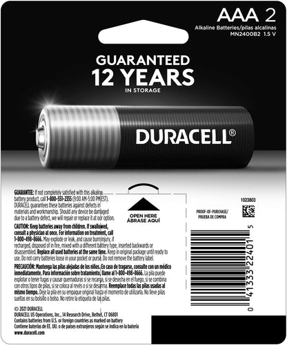 Duracell Coppertop - AAA (2 Pack)