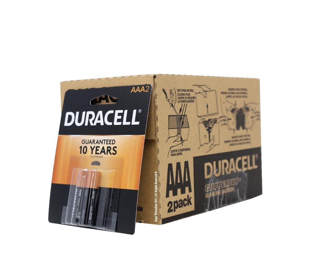 Duracell Coppertop - AAA (2 Pack) 18CT/BOX