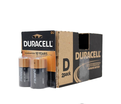Duracell Coppertop - D (2 Pack) 6CT/BOX