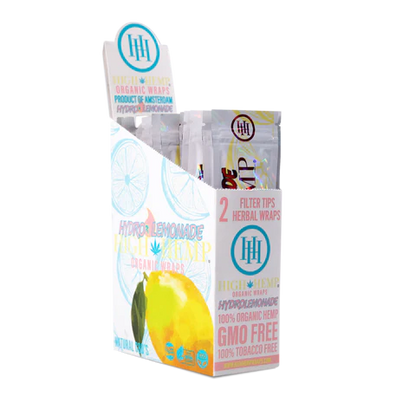 High Hemp Organic Wraps - Hydro Lemonade 25ct
