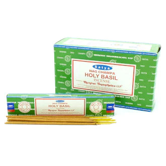 Satya Nag Champa Holy Basil Incense Sticks