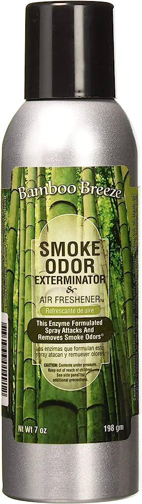 Smoke Odor Air Freshener Spray 7oz  Bamboo Breeze