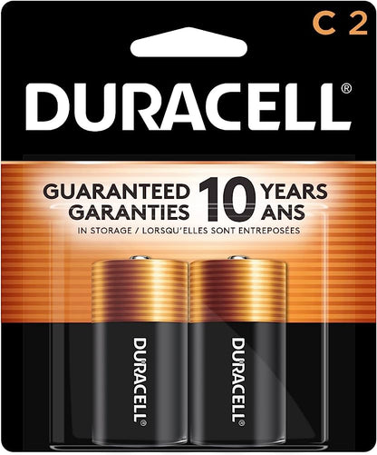 Duracell Coppertop - C (2 Pack)