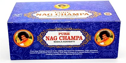 Pure Nag Champa Masala Agarbatti - Incense Sticks - 12 boxes x 15 grams