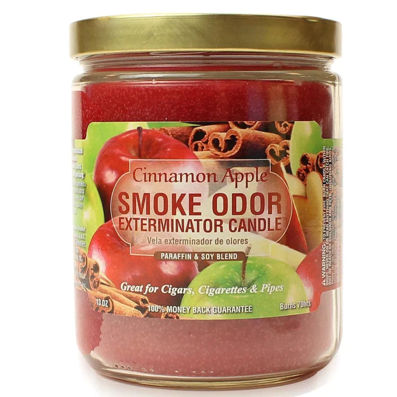 Smoke Odor Candles 13oz Cinnamon Apple