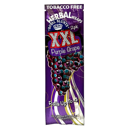 XXL Hemp Wraps Purple Grape 25ct ONE WRAP