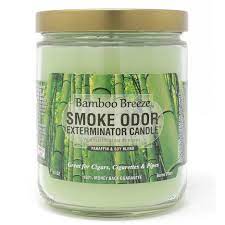 Smoke Odor Candles 13oz Bamboo Breeze