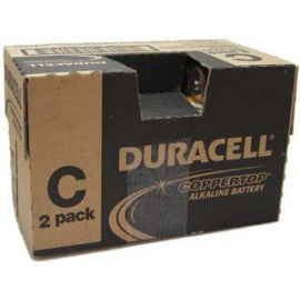 Duracell Coppertop - C (2 Pack) 8CT/BOX