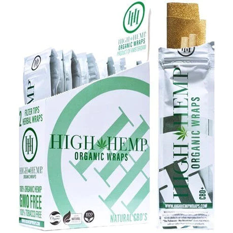 High Hemp Organic Blunt Rolling Wraps original