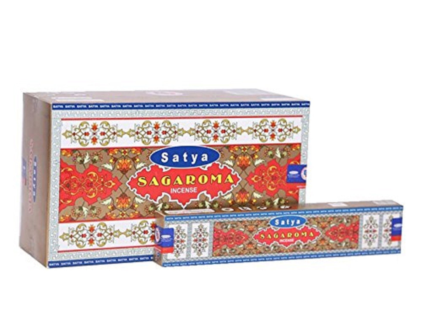 Satya Sagaroma Incense - 15 Gram Pack (12 Packs Per Box)