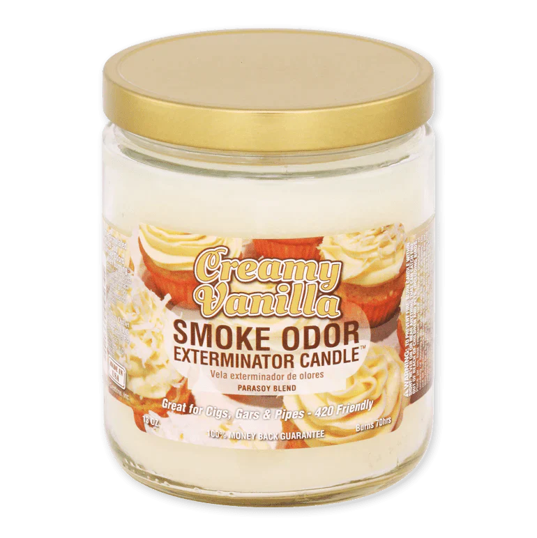 Smoke Odor Candles 13oz Creamy Vanilla